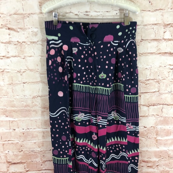 NWT Marc Jacobs Patterned Wide Leg pant - Picture 3 of 6